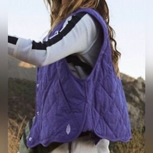 Free People Movement Quinn Quilted Puffer Vest - XS